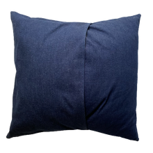 Load image into Gallery viewer, Denim, handmade, local, small business, women owned, quilts, handmade quilts, denim quilts, Handmade, Recycled, Upcycled, Repurposed, Denim, Second-Hand, Blue Jeans, Blue Denim, American Denim, American-Made