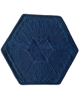 Load image into Gallery viewer, Denim, handmade, local, small business, women owned, quilts, handmade quilts, denim quilts, Handmade, Recycled, Upcycled, Repurposed, Denim, Second-Hand, Blue Jeans, Blue Denim, American Denim, American-Made